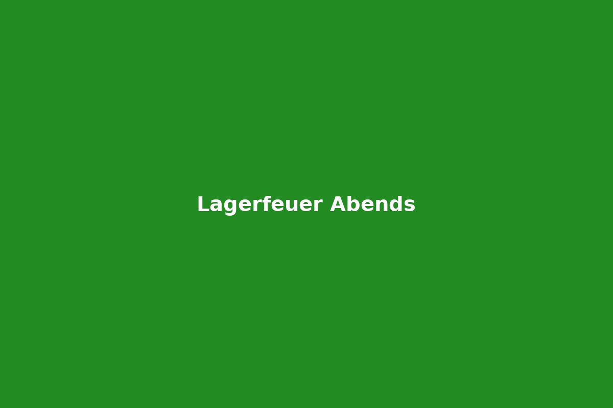 Lagerfeuer